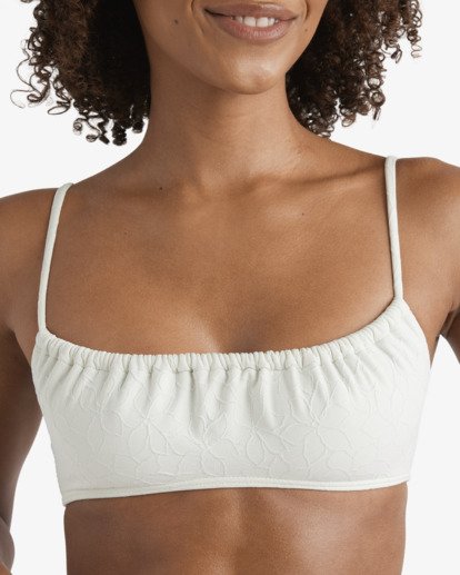 billabong, Wander Over Mila Bralette - Bikini Top for Women, SALT CRYSTAL (scs) Wander Over Mila Bralette - Bikini Top for Women  24O182501