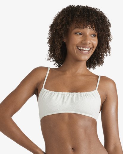 billabong, Wander Over Mila Bralette - Bikini Top for Women, SALT CRYSTAL (scs) Wander Over Mila Bralette - Bikini Top for Women  24O182501