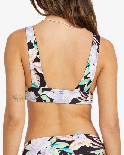 billabong, Shadow Tropic Remi - Omkeerbare Bikinitop met Minibedekking voor Dames, MULTI (mul) Shadow Tropic Remi - Skimpy Coverage Reversible Bikini Top for Women  24O191503