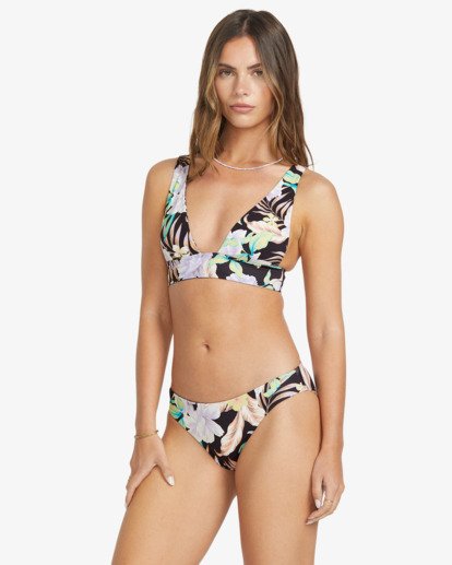 billabong, Shadow Tropic Remi - Omkeerbare Bikinitop met Minibedekking voor Dames, MULTI (mul) Shadow Tropic Remi - Skimpy Coverage Reversible Bikini Top for Women  24O191503