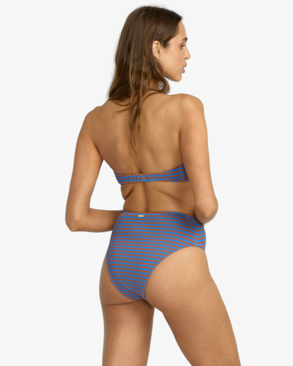 billabong, Summer Hi Maui Stripe - Bas de bikini taille haute pour Femme, MULTI (mul) Summer Hi Maui Stripe - High Waist Bikini Bottoms for Women  24O202501