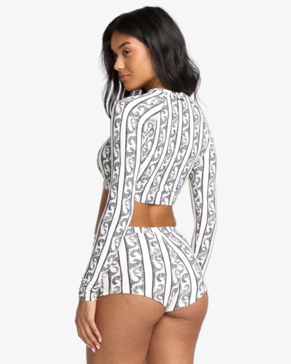 billabong, Wave Watcher Palma Short - Bikini Bottoms for Women, WHITE/BLACK (whb) Wave Watcher Palma Short - Bikini Bottoms for Women  24O223505