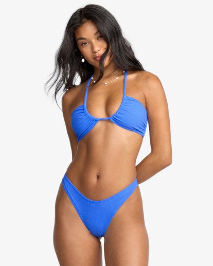 billabong, Sunrays Skimpy Hike - Bas de bikini pour Femme, TIDAL BLUE (tbl) Sunrays Skimpy Hike - Bikini Bottoms for Women  24O231509