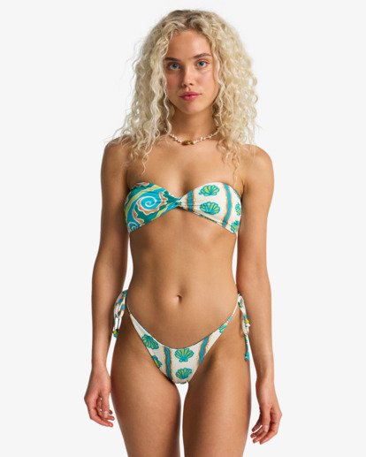 Salty Waves - Reversible Skimpy Bikini Bottoms for Women  24O231616