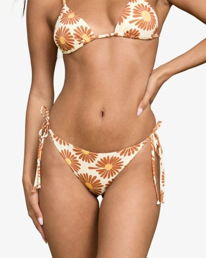 billabong, Fresh Daze Tanga - Tie-Side Bikini Bottoms for Women, SALT CRYSTAL (scs) Fresh Daze Tanga - Tie-Side Bikini Bottoms for Women  24O233511