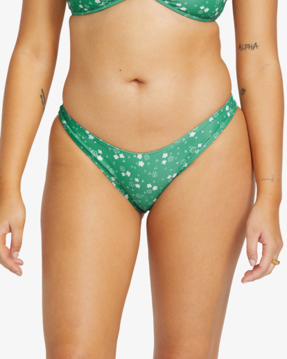 In The Green - Medium Coverage Bikini Bottoms for Women  24O281506