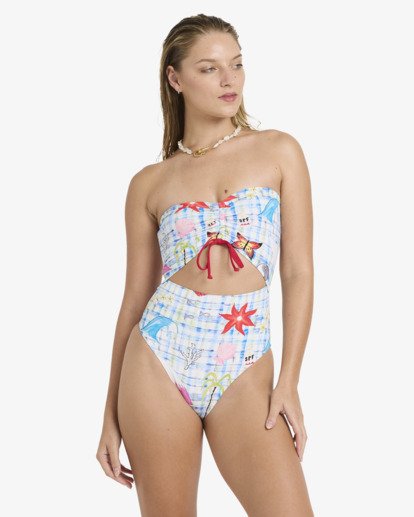 Lottie Hall Summer Bandeau One-Piece  24O301612