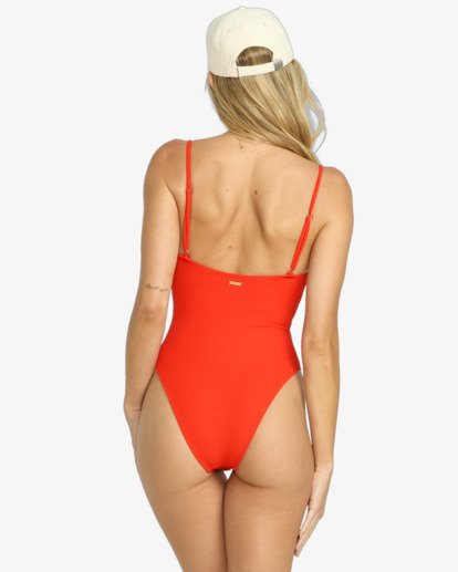 Red Aloha Mika - One-Piece Swimsuit for Women  24O302506