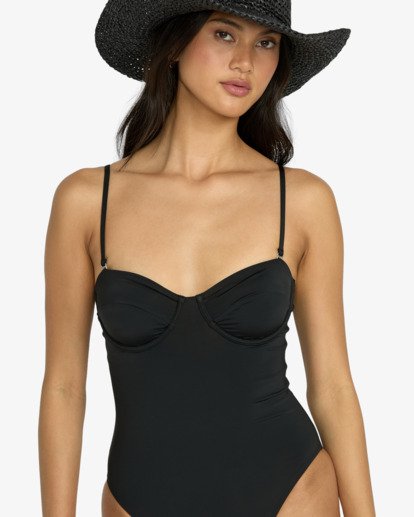 billabong, Sol Searcher Hailey - One-Piece Swimsuit for Women, BLACK PEBBLE (bpb) Sol Searcher Hailey - One-Piece Swimsuit for Women  24O302510