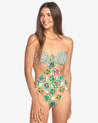 billabong, Mami Wata Penny - Bañador entero de cobertura media para Mujer, MULTI (mul) Mami Wata Penny - Medium Coverage One-Piece Swimsuit for Women  24O302511