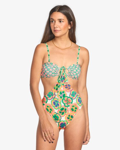 billabong, Mami Wata Penny - Bañador entero de cobertura media para Mujer, MULTI (mul) Mami Wata Penny - Medium Coverage One-Piece Swimsuit for Women  24O302511