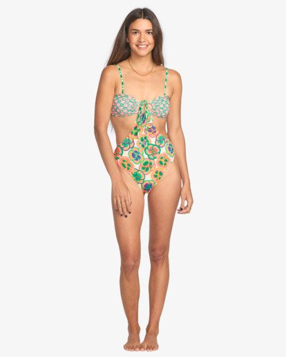 billabong, Mami Wata Penny - Bañador entero de cobertura media para Mujer, MULTI (mul) Mami Wata Penny - Medium Coverage One-Piece Swimsuit for Women  24O302511