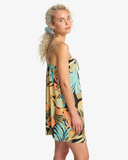 Beach Song Printed Mini - Beach Cover-Up Dress for Women  24O601603