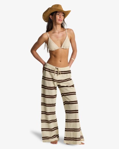 Hot Stripe - Beach Pants for Women  24O601612
