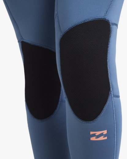 billabong, 4/3mm Teen - Chest Zip GBS Wetsuit for Boys 8 - 14, TIDAL BLUE (tbl) 4/3mm Teen - Chest Zip GBS Wetsuit for Boys 8 - 14  24RW191504