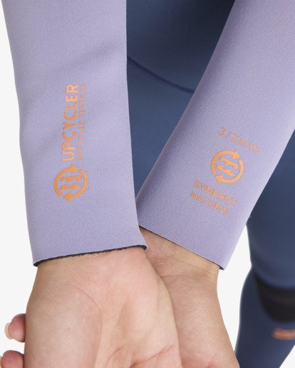 3/2mmn Synergy Natural - Chest Zip Wetsuit for Girls 8-16  24RW193503