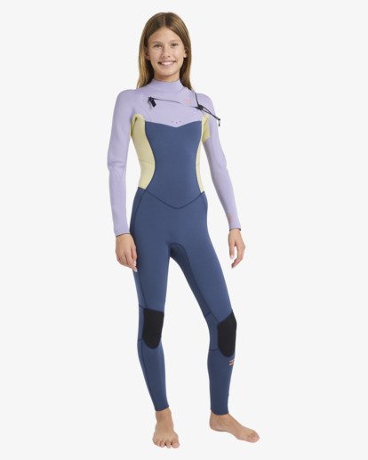 3/2mmn Synergy Natural - Chest Zip Wetsuit for Girls 8-16  24RW193503