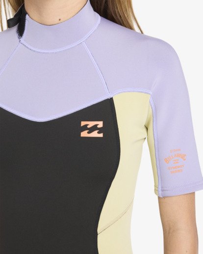 2/2mmn Synergy - Short Sleeve Back Zip Springsuit for Girls 8-16  24RW251601