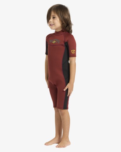 2/2mm Absolute - Short Sleeve Back Zip Springsuit for Toddlers  24YW251601