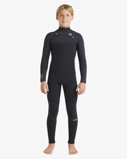 4/3mm Furnace Natural - Chest Zip Wetsuit for Boys 8 - 16  ABBW100149