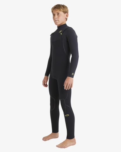 4/3mm Furnace Natural - Chest Zip Wetsuit for Boys 8 - 16  ABBW100149