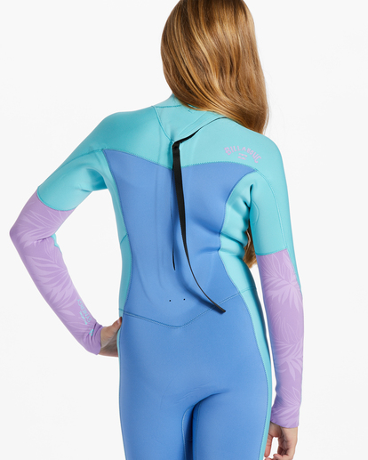 4/3mm Synergy - Back Zip Wetsuit for Girls 4-16  ABGW100108