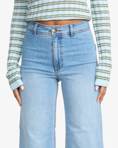 Free Fall Indigo - Wide Leg Trousers for Women  ABJDP00113