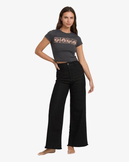 Free Fall - Wide Leg Trousers for Women  ABJDP00141