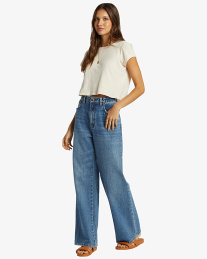 Aaliyah  - 5-Pocket Denim Pant for Women  ABJDP00163