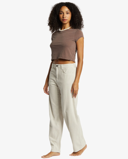 Midtown   - Corduroy Denim Pant for Women  ABJDP00168