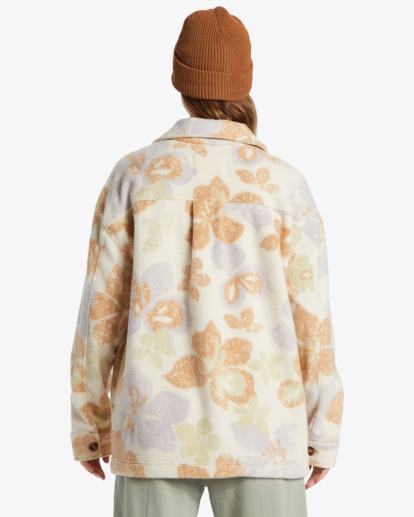 Happy Camper - Button Down Shacket for Women  ABJFT00417