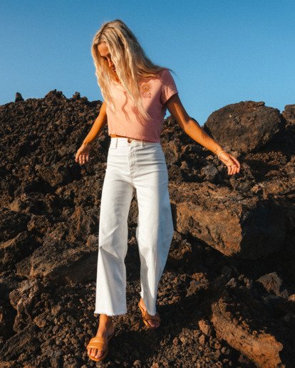 Free Fall - Fixed Waist Trousers for Women  ABJNP00126