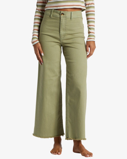 Free Fall - Fixed Waist Trousers for Women  ABJNP00126