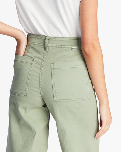 Free Fall - Fixed Waist Trousers for Women  ABJNP00126