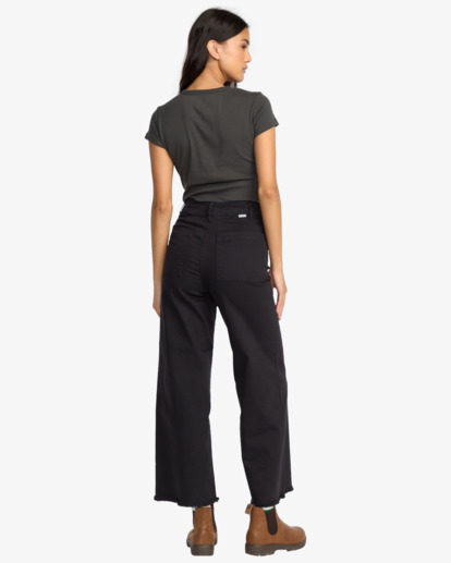 Free Fall - Fixed Waist Trousers for Women  ABJNP00126