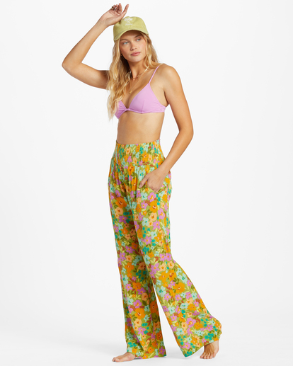 New Waves - Elasticated Beach Pants for Women  ABJNP00263