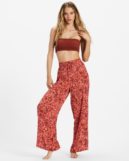 Sun Rays - Crinkle Trousers for Women  ABJNP00350