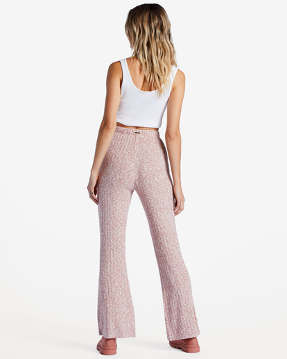 So Easy Flare - Knitted Flared Trousers for Women  ABJNP00362