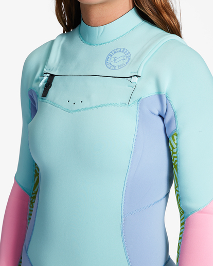 3/2mm Salty Dayz - Chest Zip Wetsuit for Women  ABJW100121