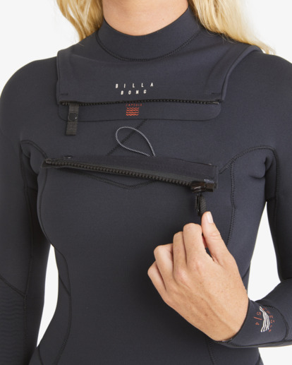 5/4mm Salty Dayz - Chest Zip Wetsuit for Women  ABJW100123