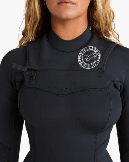 4/3mm Salty Dayz Natural - Chest Zip Wetsuit for Women  ABJW100196