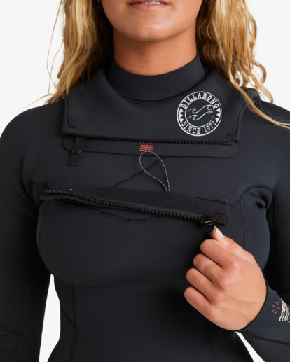 4/3mm Salty Dayz Natural - Chest Zip Wetsuit for Women  ABJW100196