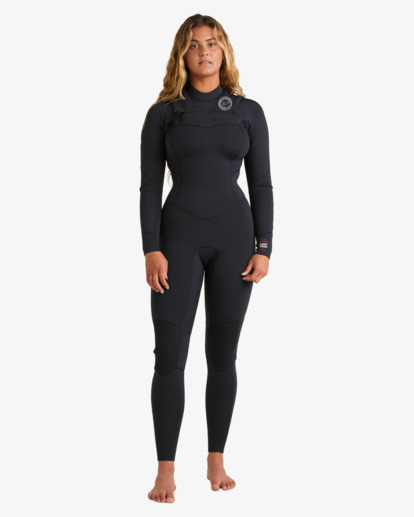 4/3mm Salty Dayz Natural - Chest Zip Wetsuit for Women  ABJW100196