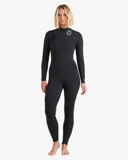 4/3mm Salty Dayz Natural - Chest Zip Wetsuit for Women  ABJW100196