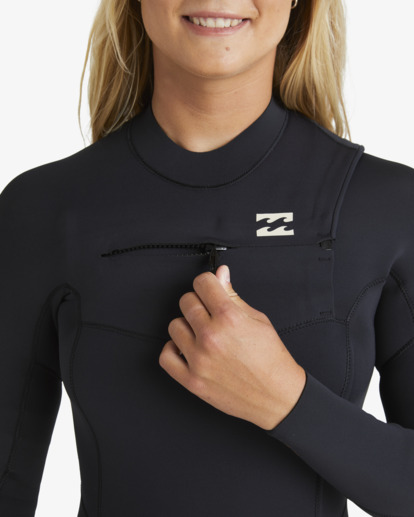 4/3mm Synergy Natural - Chest Zip GBS Wetsuit for Women  ABJW100209