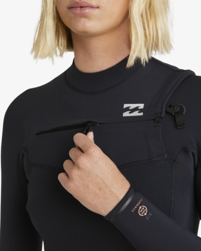 4/3mm Furnace Natural - Chest Zip Wetsuit for Women  ABJW100215