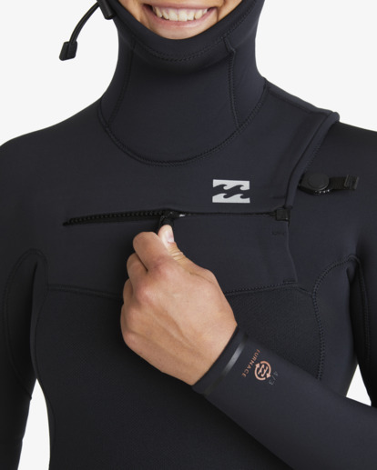 5/4mm Furnace Natural - Chest Zip Wetsuit for Women  ABJW100218