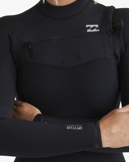 3/2mm Furnace Natural - Chest Zip Wetsuit for Women  ABJW100223