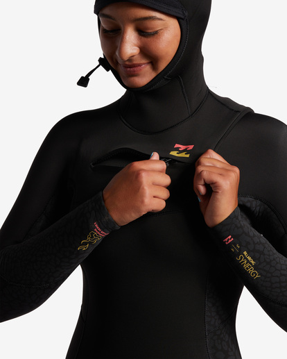 5/4mm Synergy - Hooded Chest Zip Wetsuit for Women  ABJW200100