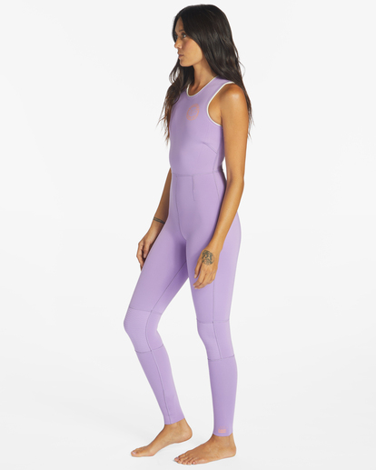billabong, 2/2mm Sol Sistah - Long Jane Springsuit for Women, LILAC LOVE (pht0) 2/2mm Sol Sistah - Long Jane Springsuit for Women  ABJW700101